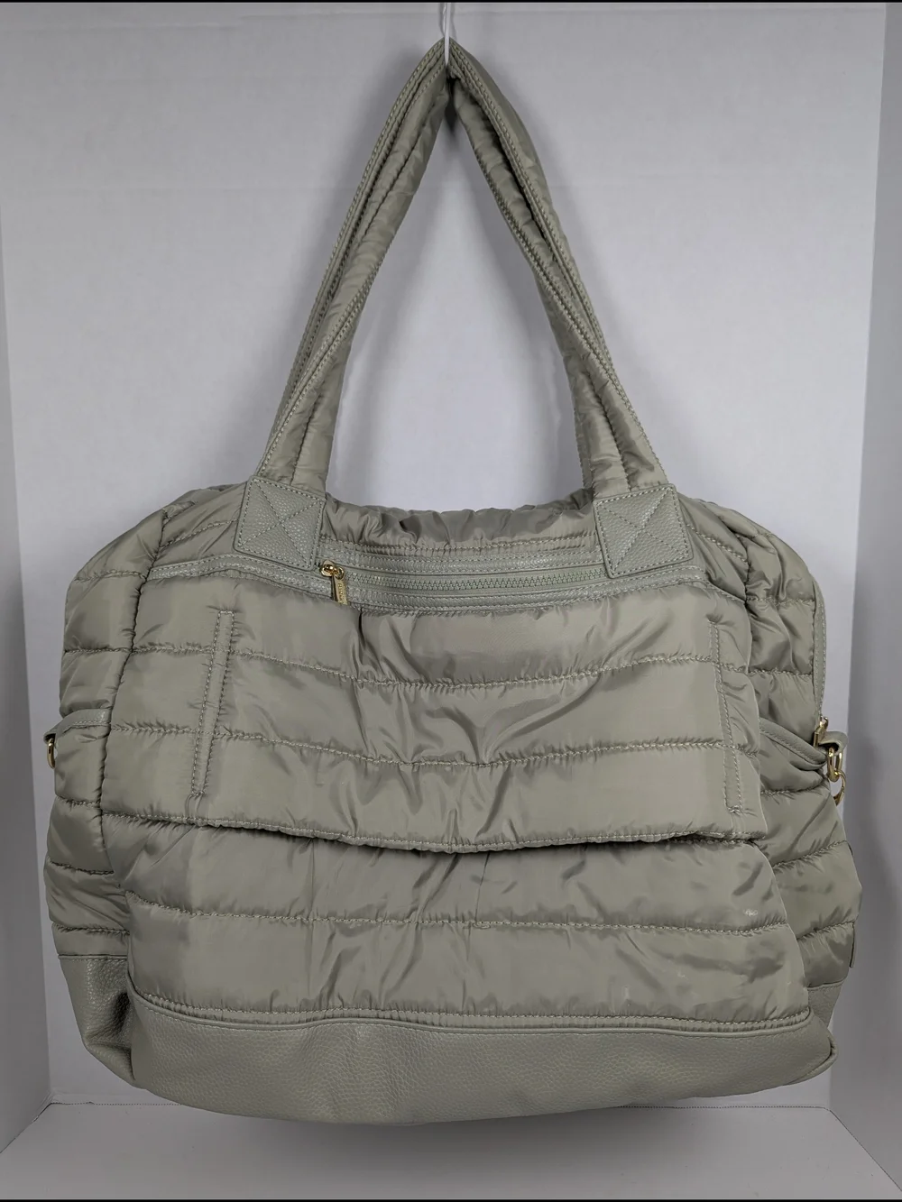 Isaac Mizrahi New York - Big Evolution Weekender Duffle Bag - Light Olive Green